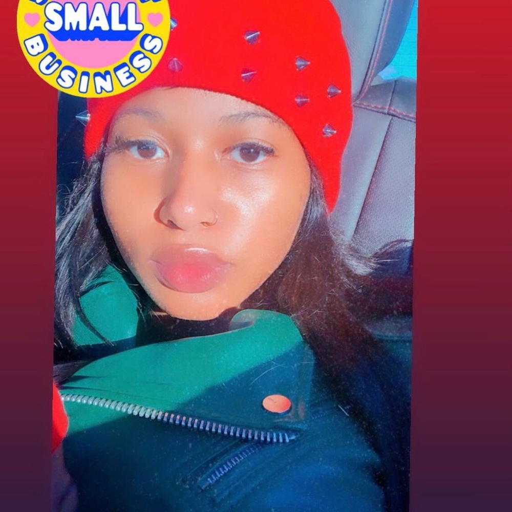 Nice winter cozy spike hats